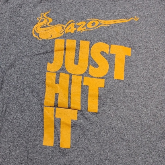 Just hit it men's t shirt size large - Picture 2 of 8